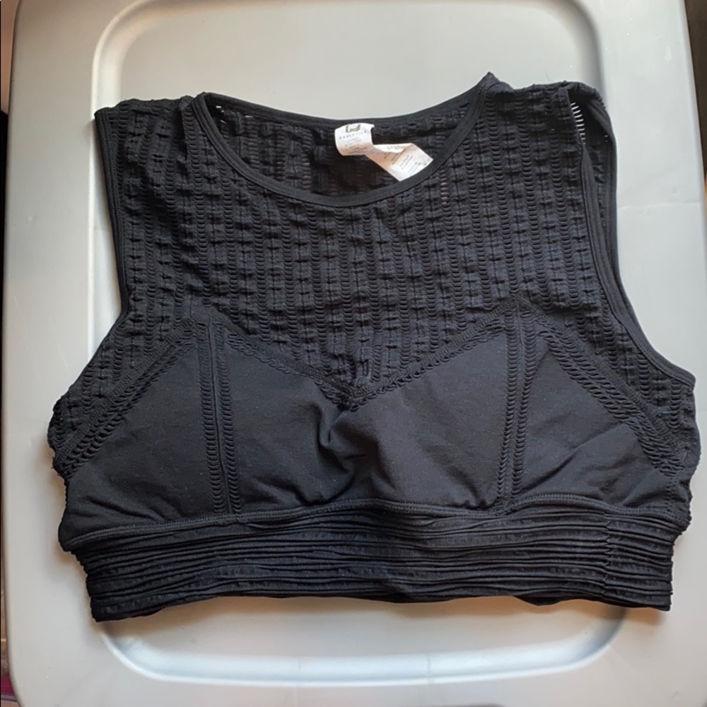 Fabletics cropped sports top